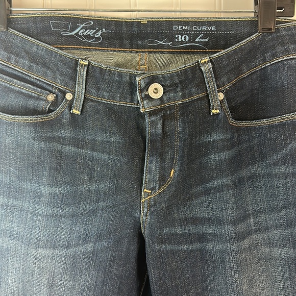 Levi's Women's Demi Curve Boot Cut Jeans - Size 30x30 - Excellent Used Conditio - Picture 2 of 6